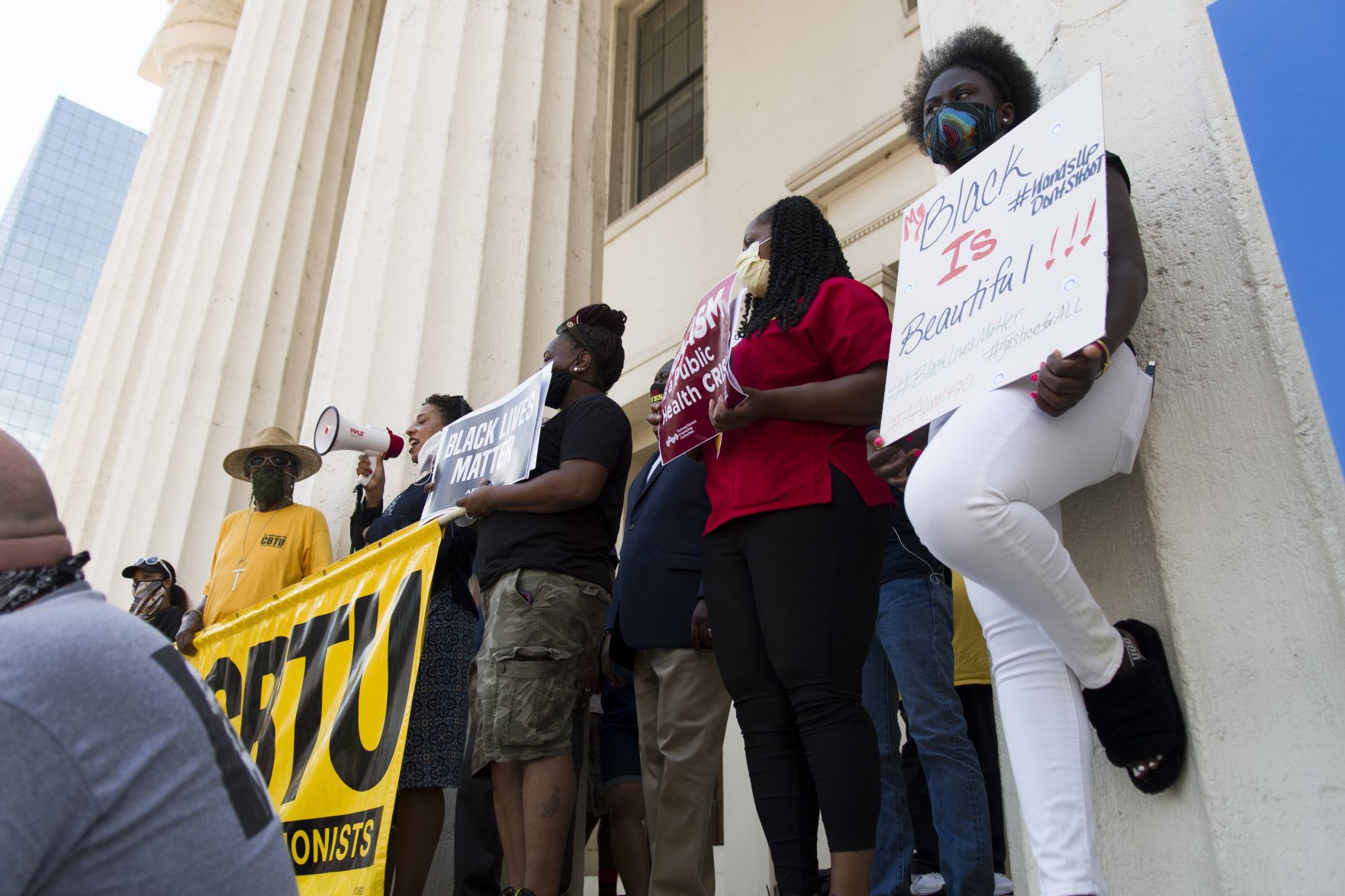 Coalition of Black Trade Unionists for Black Lives Matter march
